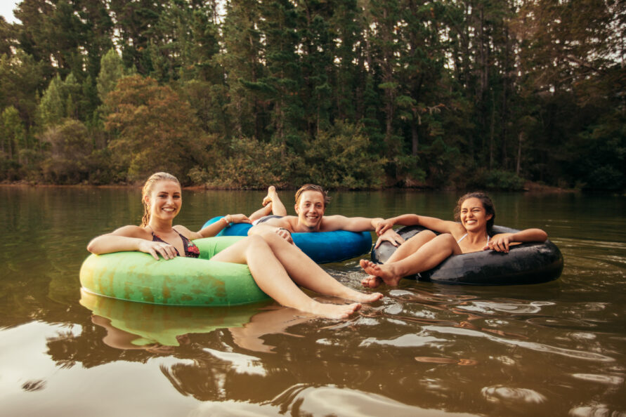Tubing on The Kettle River