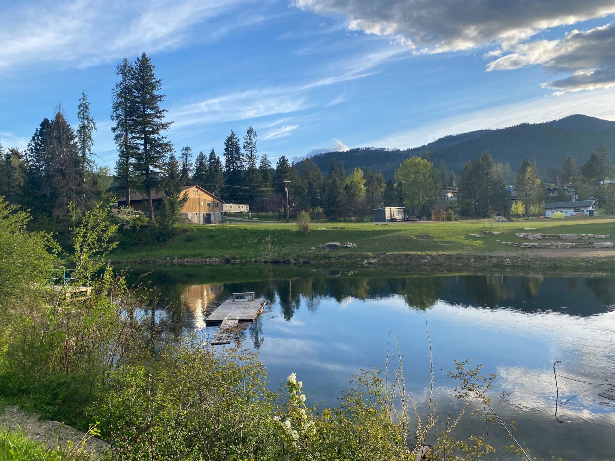 Christina Lake RV Site Riviera RV Park on the Kettle River